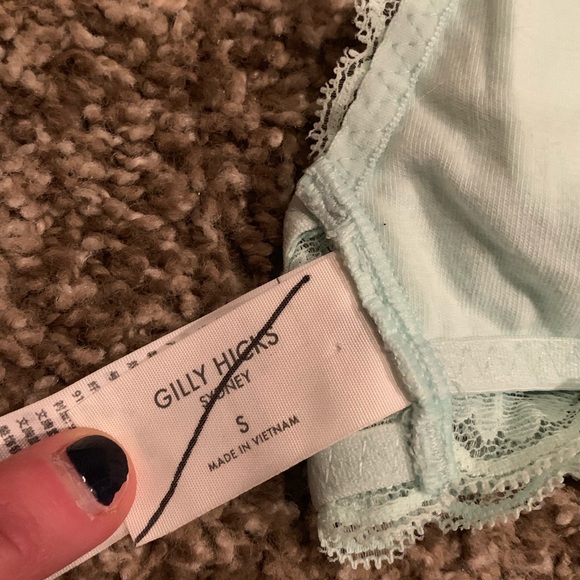 Gilly Hicks Mint Green Lace Bralette Small- New!! - Picture 7 of 7